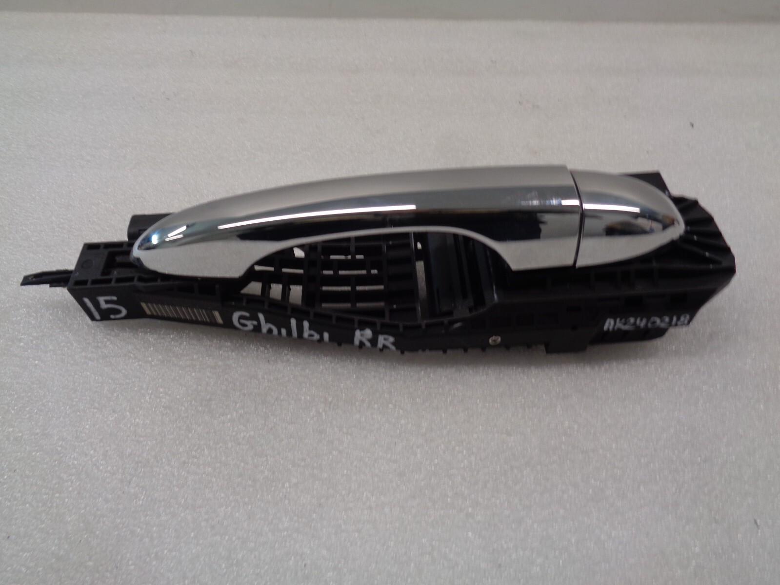 14-19 Maserati Ghibli Rear Right Passenger Side Door Handle Chrome OEM AK240218