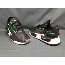 Adidas Boys NMD G1 J Sneakers Composition Black Green White Size 5.5 NEW NO BOX 