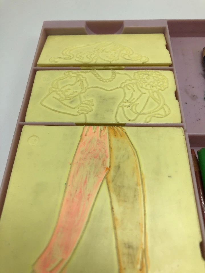 VTG Simplicity Fashion Designer Sketch Toy - Image 3 of 4