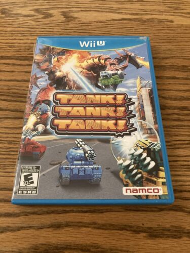 Tank Tank Tank (Nintendo Wii U, 2012) étui et manuel seulement - Photo 1/3