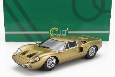 1966 Ford GT40 Mk III Gold at 1/18 Cult Models CML110-3