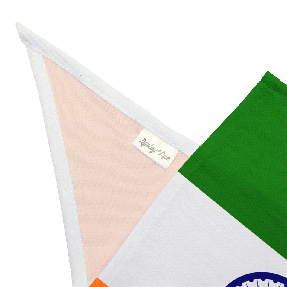 India Indian Flag Dog Pet Hankerchief Bandana collar - Image 3 of 3