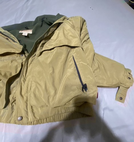 Giacca Bomber Vintage Woolrich Uomo 2XL Marrone Classico Casual Comoda - Foto 11 di 12