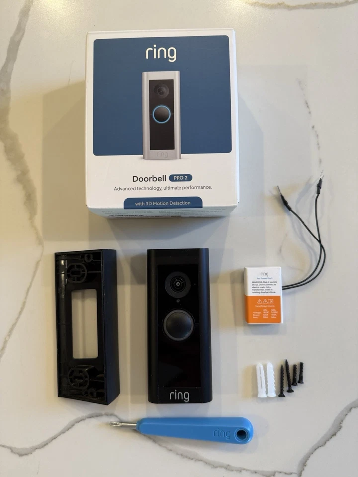 Timbre Ring Pro 2 con cable, alimentado Foto 3 de 3