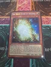 Yugioh The White Stone of Ancients LCKC-EN011 Secret Rare Unlimited Near Mint
