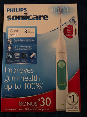 Tested NEW Philips Sonicare EasyClean Electric Toothbrush 3 Series H6511