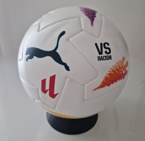 Puma Used Ball La Liga Hypermotion Vs Racism 2024/2025 Suso33 Anti-Racism Rare - Picture 6 of 18