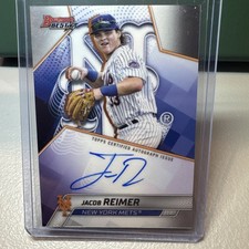 2025 Bowman's Best Jacob Reimer Auto #B25-JR Mets