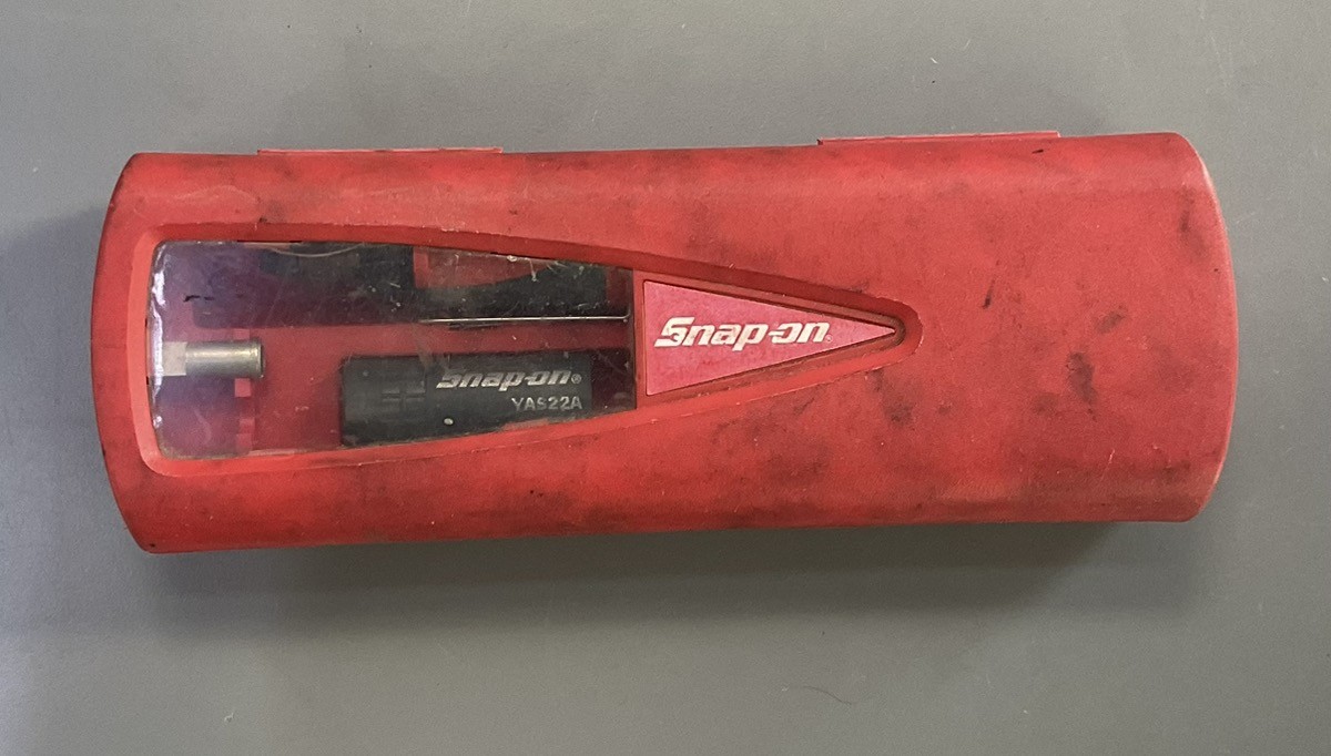 SNAP ON YAS22A BUTANE SOLDERING IRON KIT TIPS AND CASE MISSING 1