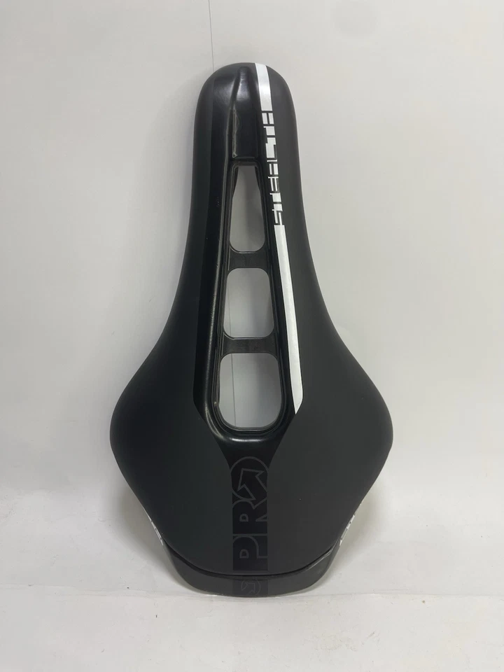 Sillín Pro Stealth 152 mm riel de acero recortado asiento recortado contrarreloj triatlón bicicleta Foto 2 de 4