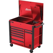 44" RSPRO 8-DRAWER POWER SERVICE CART-RED HOM-RD06044080