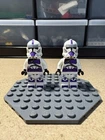 LEGO Star Wars the Clone Wars Minifigure Lot Of 2 187th Clone Troopers