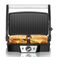 SUPERLEX Large Panini Grill Press & Toastie Maker Sandwich Machine Non Stick UK