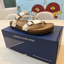 WHITE MOUNTAIN Zapatos NEWPORT - Sandalias Para Mujer, Blanco