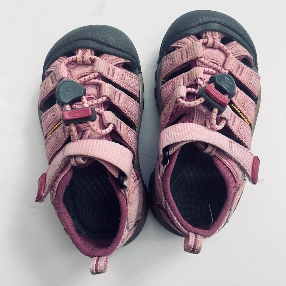 Sandalias Keen Little Kids Newport H2 Rosa Talla 8 Impermeables Exterior Senderismo Gorpcore Foto 2 de 4
