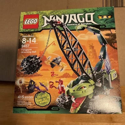 LEGO Ninjago Fangpyre Wrecking Ball Set 9457 - New Sealed (Classic 2012)