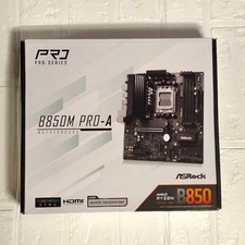 ASRock B850M Pro-A MicroATX AM5 Socket Motherboard for Ryzen 7000 8000 9000 Seri