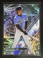 2017 Topps High Tek - Derrek Lee #HT-DL Pattern 1 Blackout
