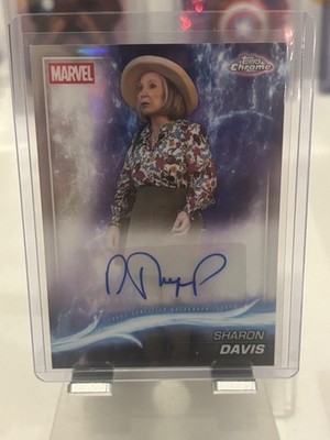 2025 Topps Chrome Marvel Studios Debra Jo Rupp As Sharon Davis Auto