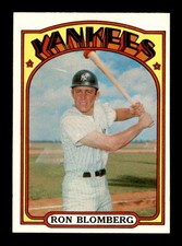 1972 Topps #203 Ron Blomberg RC NM/NM+ X3702683