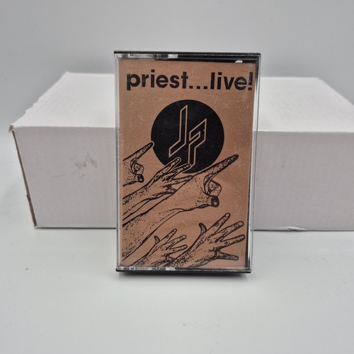 Judas Priest...Live! - vintage cassette tape 1987 - Greatest hits.