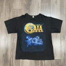 Vintage Original 1994 Nintendo Illusion Gaia Game Promo T Shirt Men’s Sz XL READ