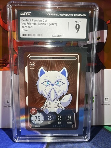 Rare Perfect Persian Cat | Veefriends Series 2 | 467/500 | Gary Vee