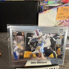 Panini Mosaic 2025 Greg Rousseau #14 Buffalo Bills Bang! Insert Football Card