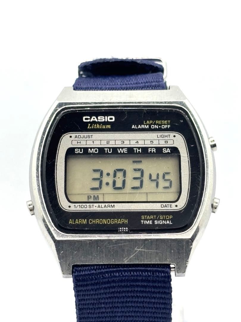 Vintage Casio Men 81CS-36 ALARM CHRONO Digital 36mm MEN Watch