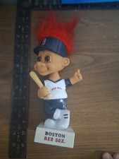 vtg 1992 russ troll red sox bobblehead doll nodder baseball troll