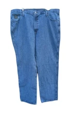 Cinch Mens Green Label Cotton Straight Leg Jeans 44x36 Medium Wash Relaxed