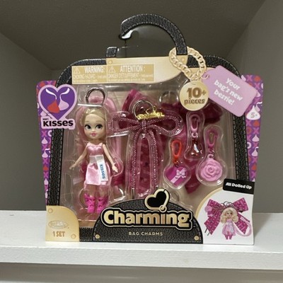 JAKKS Pacific Charming Bag Charms All Dolled Up Doll Playset Blonde Hair Outfit