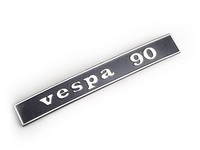 Schriftzug Rahmen Hinten -OEM QUALITÄT- Vespa 90 (Rechteck) - Vespa 90 (Ab Bj. 1