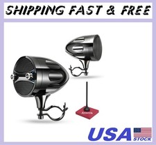 Bluetooth Motorcycle Speakers - Waterproof, 200W RZR Speakers for ATV, UTV