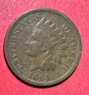 1864L US Indian Head Cent! "L" Shows! Pointed Bust! VG Details! Old US Coin!