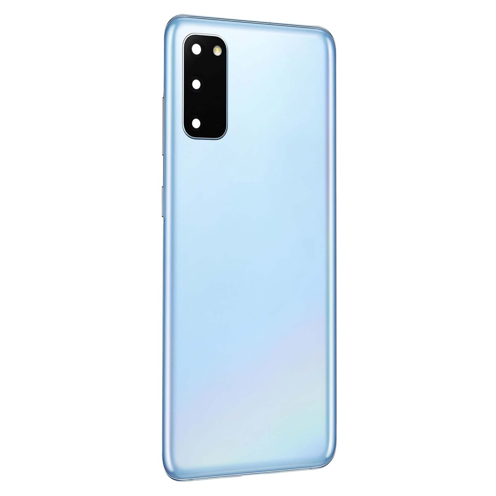 Vitre arrière bleu Samsung Galaxy S20 Clappio idéale pour rénover votre téléphone