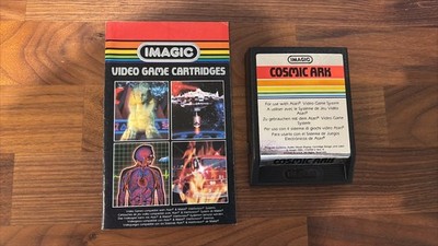 Atari 2600 Spiel - COSMIC ARK (PAL) Imagic -- VCS