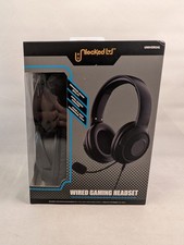 Unlocked Wired Gaming Headset w/ Mic  PC Adapter Black Comfort Cushions