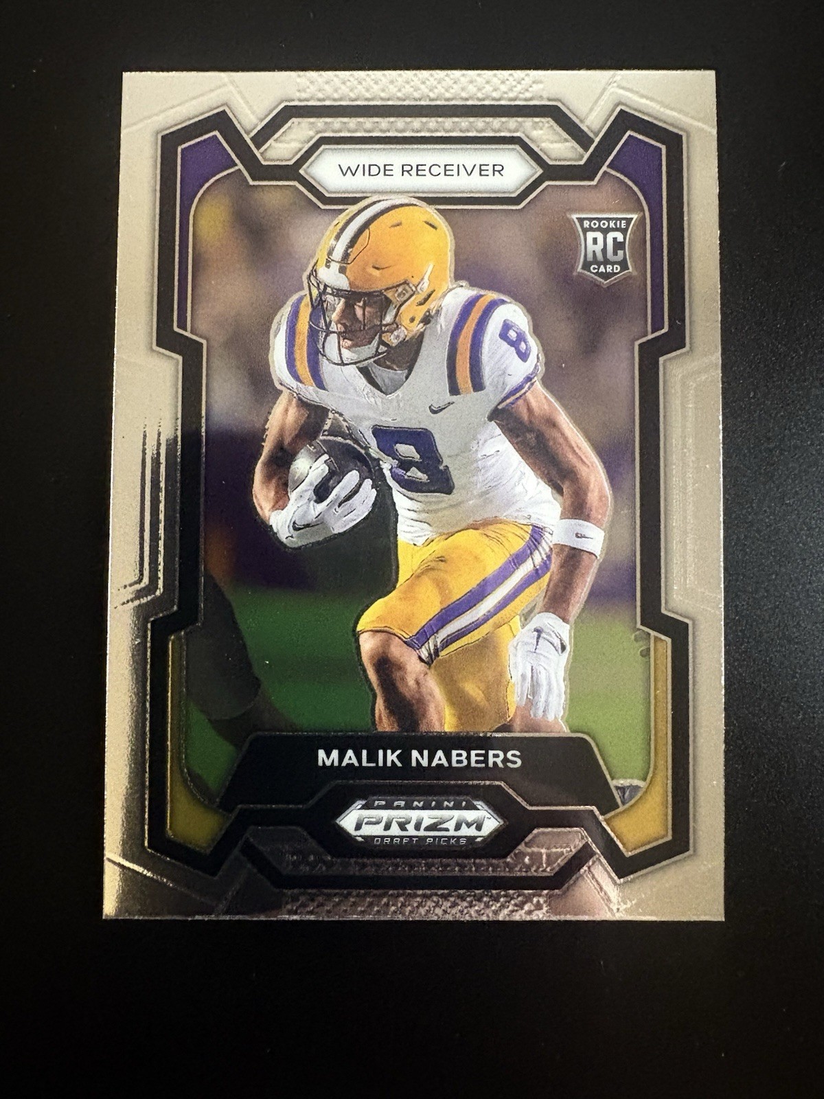 2024 Panini Prizm Draft Picks - Malik Nabers #109 Silver Prizm (RC)