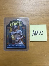 Fernando Tatis Jr. 2022 Topps Gallery of Heroes Stained Glass SP