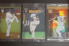 Ohtani Shohei Yu Darvish Kikuchi Yu 3 Card Set Owners League WBC Baseball rare