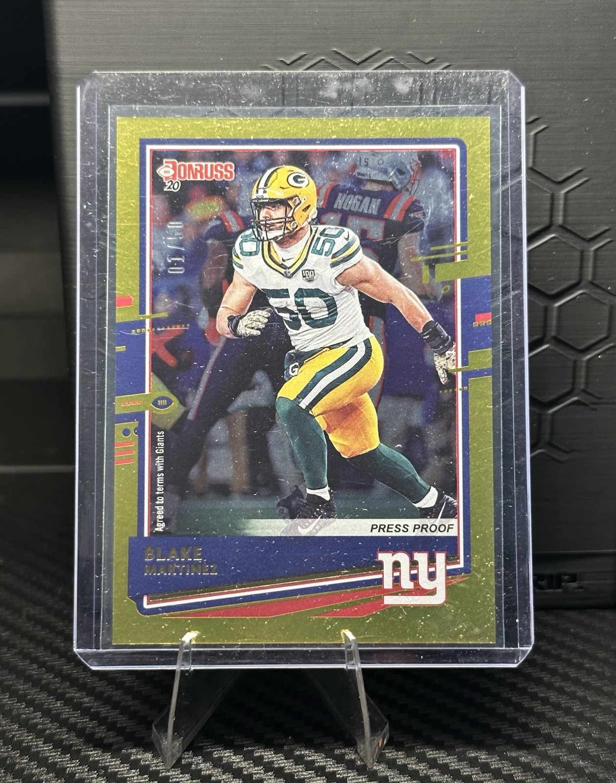 2020 Panini Donruss - Blake Martinez #109 Press Proof Gold /50