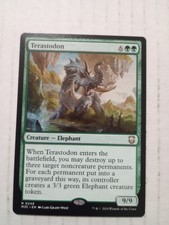 x1 Terastodon R 249 MTG M3C Commander: Modern Horizons 3 NM Magic The Gathering