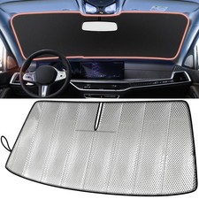 Windshield Sun Shade for Toyota Tacoma 2018-2023 - Custom Fit Car Front Windo...