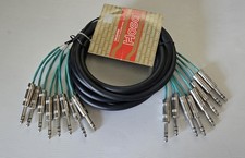 Hosa CSS-804-PRO Balanced 8-channel 1/4" TRS Male Audio Snake Cable 13.2ft