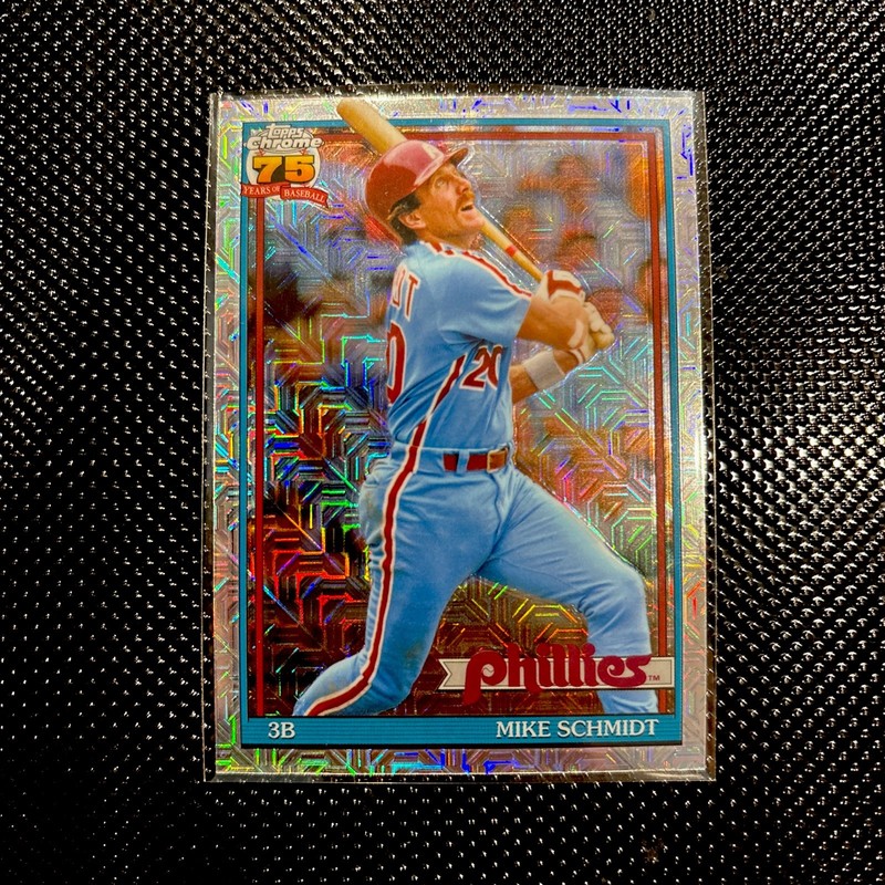 2026 Topps Series 1 - Mike Schmidt #91C-22 - Silver Mojo - Phillies