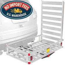 Silver Spring Aluminum Scooter Wheelchair Carrier Ramp 500 lb Capacity