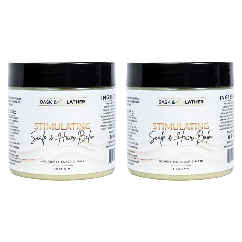 NEW 1-3 PCS Bask & Lather Stimulating Scalp and Hair Balm fo