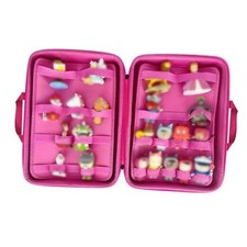 Carrying Case for Tonies Figures Audio Play Character, Toy Storage Box Pink