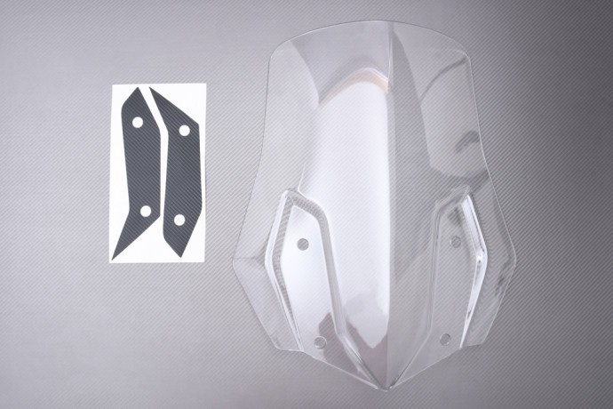 Bulle Touring R1250GSA transparente pour voyager confortablement